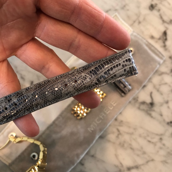 Michele Deco Diamond gold watch - Picture 7 of 9